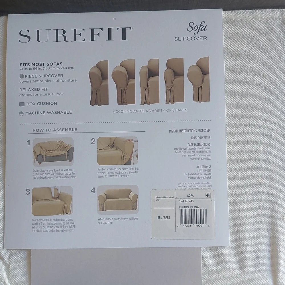 Sofa Cover Nwt slipcover